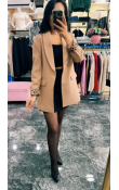 Leopar Detaylı Ceket