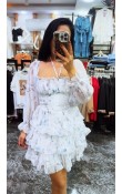 Pinterest Şifon Mini Çiçekli Elbise