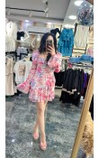 Pinterest Şifon Mini Çiçekli Elbise Pinterest Şifon Mini Çiçekli Elbise
