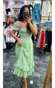 Pinterest Şifon Çiçekli Elbise