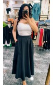 Beli Lastikli Maxi Etek Beli Lastikli Maxi Etek