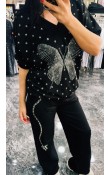 Taşlı Eşofman Takımı