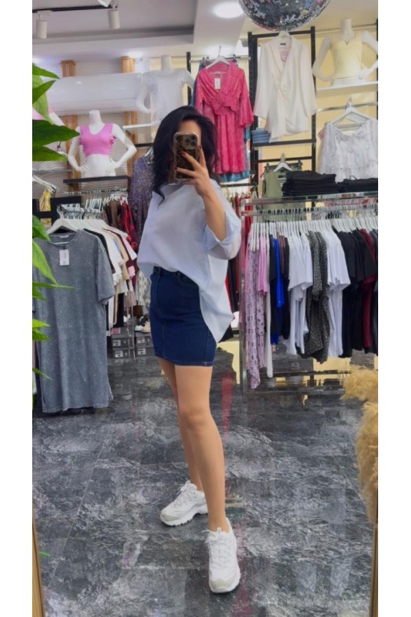 Jean Mini Etek