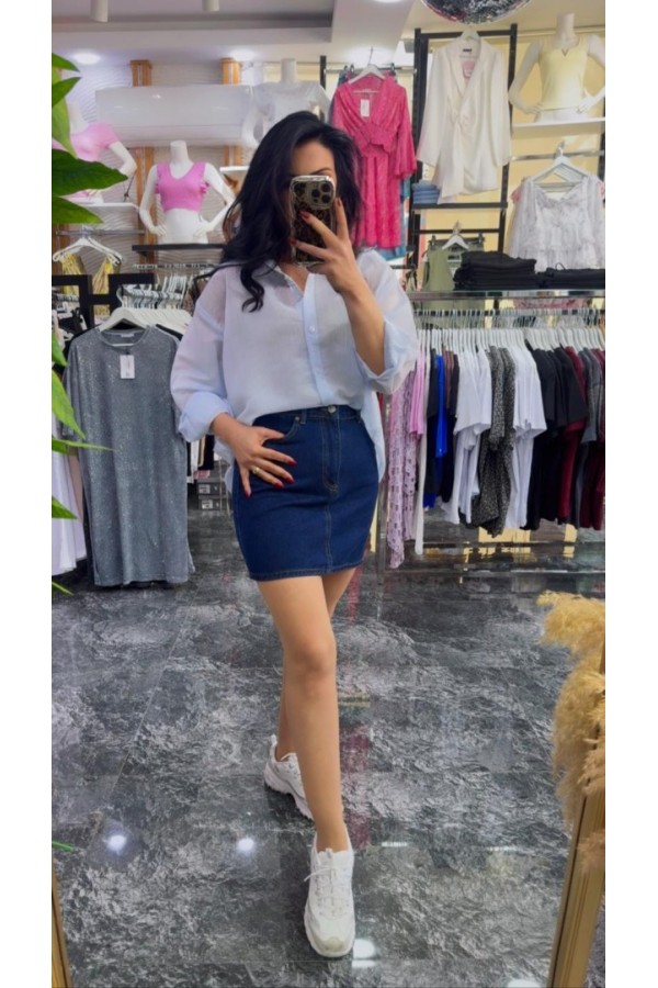 Jean Mini Etek Jean Mini Etek