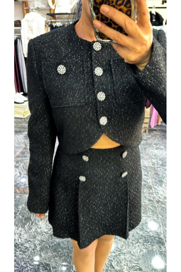 Tuvit Crop Ceket