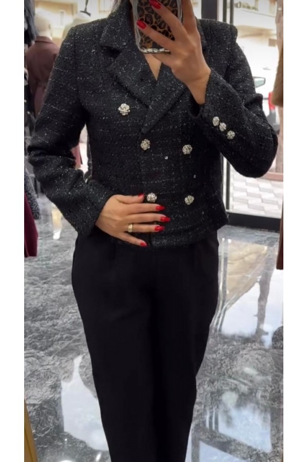 Crop Ceket