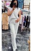 Tasarım Taşlı Jean Pantolon