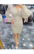 Gold Payet Mini Etek