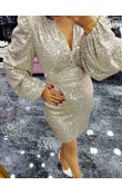 Gold Payet Mini Etek