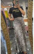 Leopar Saten Etek Leopar Saten Etek