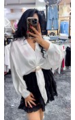Saten Bluz