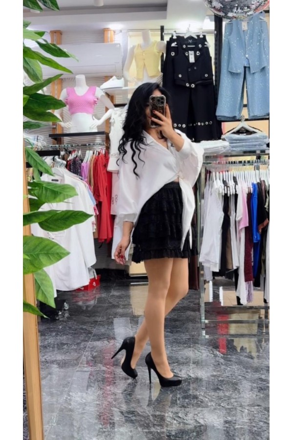 Saten Bluz Saten Bluz