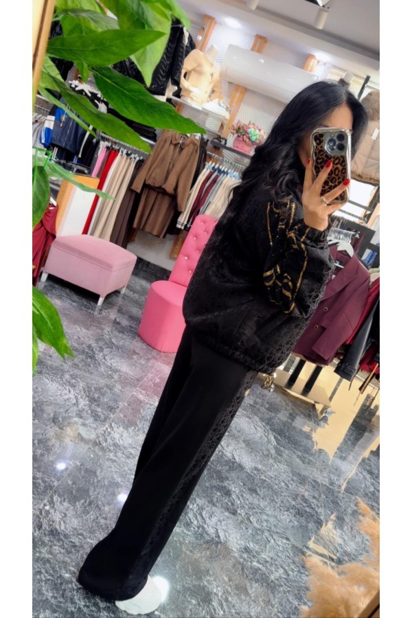 Tasarım Montlu Eşofman Takımı