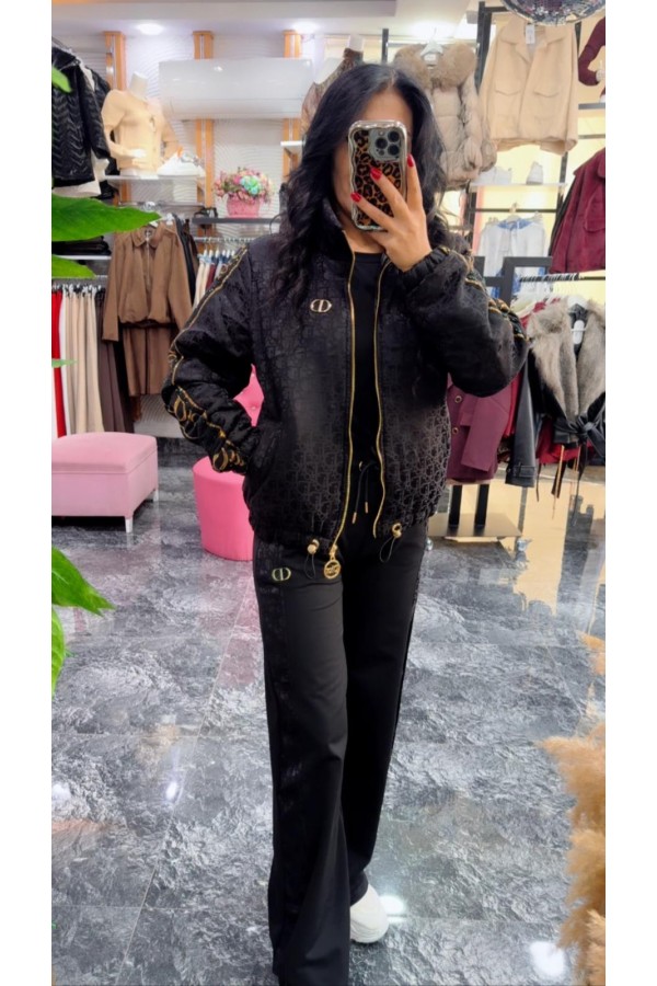 Tasarım Montlu Eşofman Takımı