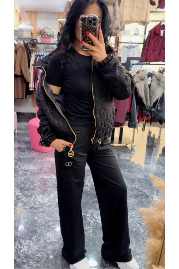 Tasarım Montlu Eşofman Takımı