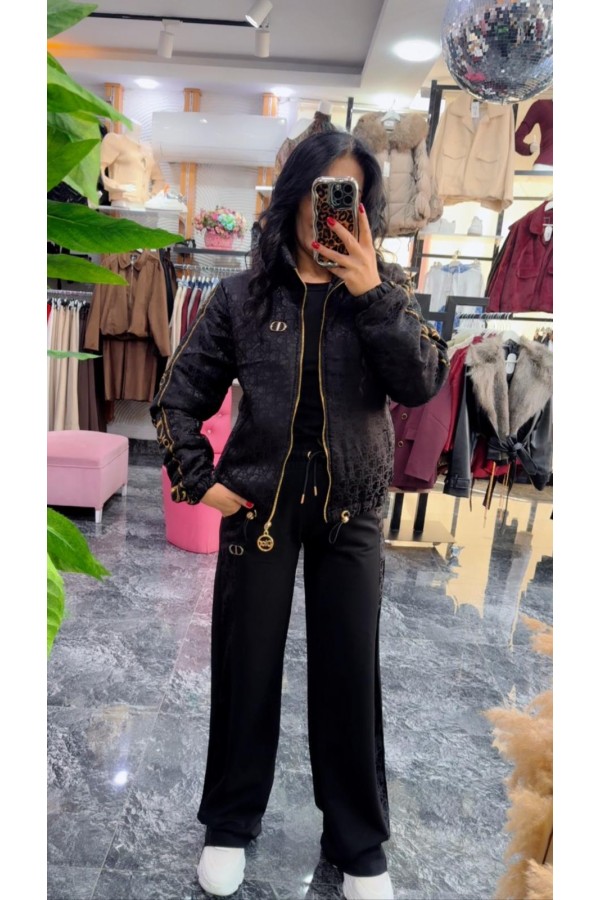 Tasarım Montlu Eşofman Takımı