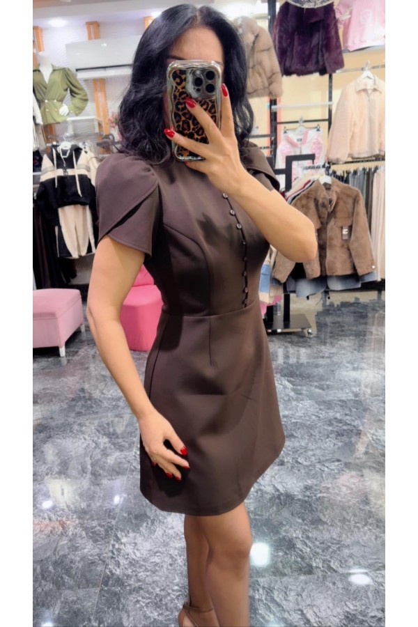 Kahve Tasarım Elbise