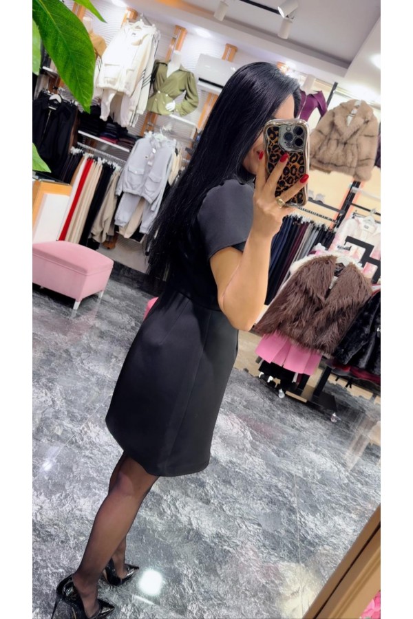 Siyah Tasarım Elbise