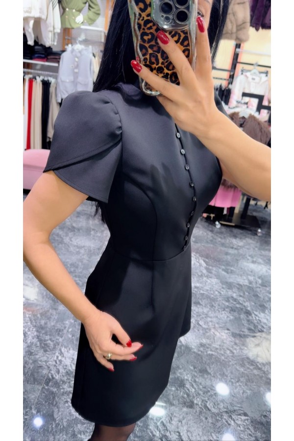 Siyah Tasarım Elbise